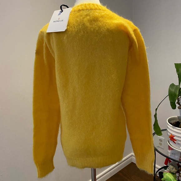 COPY - Moncler women yellow sweater in size S - Picture 3 of 5